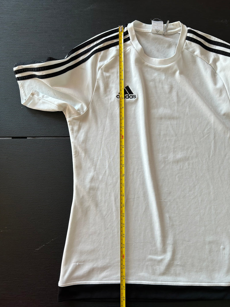 Chargez l'image dans la visionneuse de la galerie, Template Adidas Blanc à rayures noires