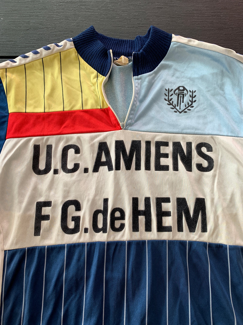 Chargez l'image dans la visionneuse de la galerie, Cyclisme UC Amiens 1990s Blanc