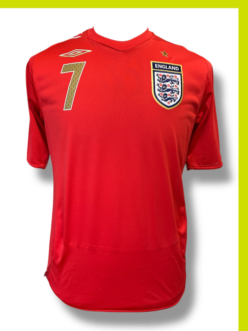 Chargez l'image dans la visionneuse de la galerie, Angleterre 2006 AWAY 7 BECKHAM