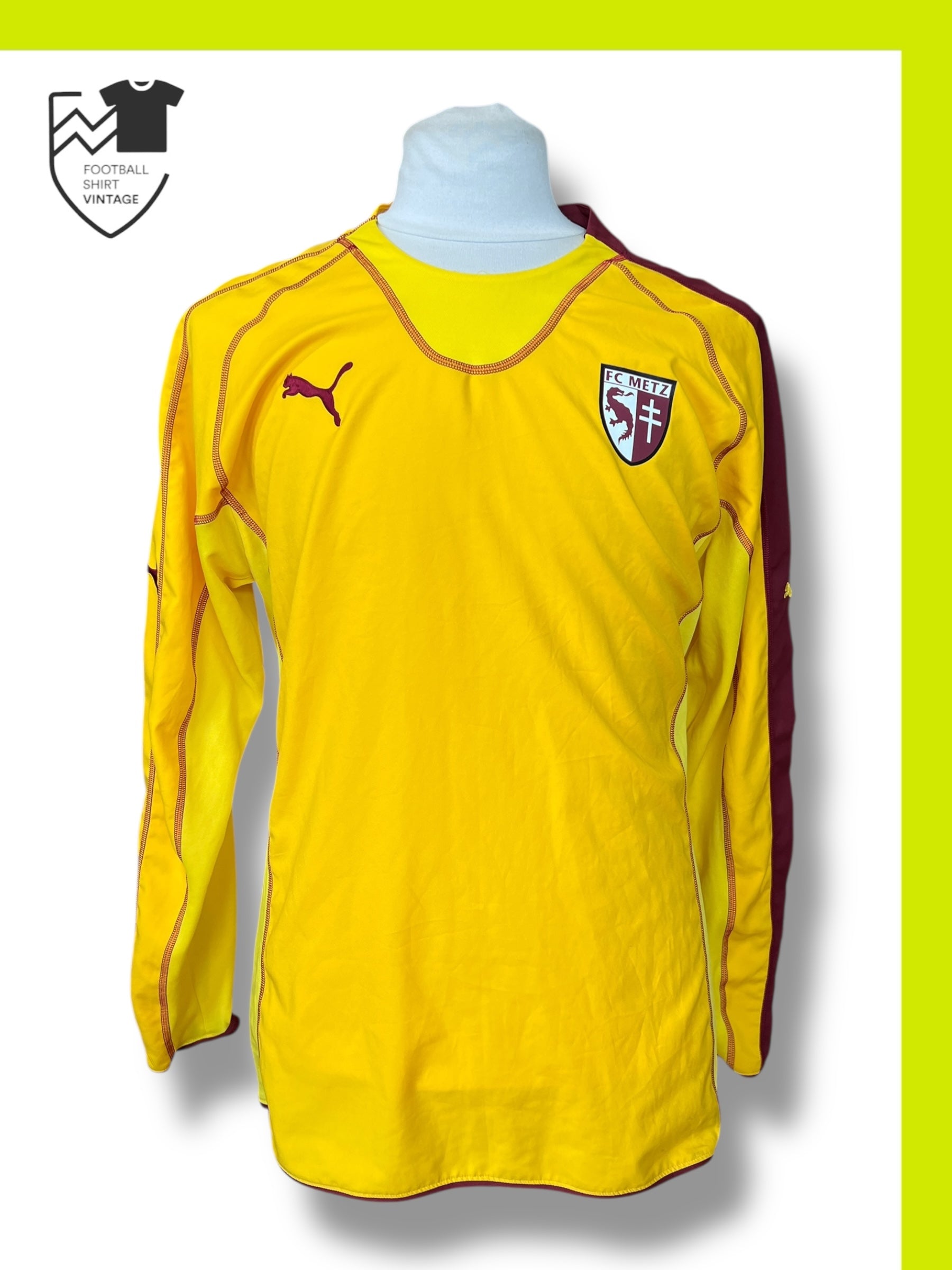Maillot De Foot Vintage FC Metz 2006-2007 Extérieur (AWAY)