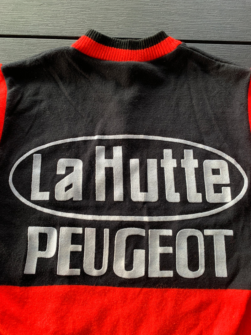 Chargez l'image dans la visionneuse de la galerie, Cyclisme Peugeot La Hutte Le Mans 1980s Noir