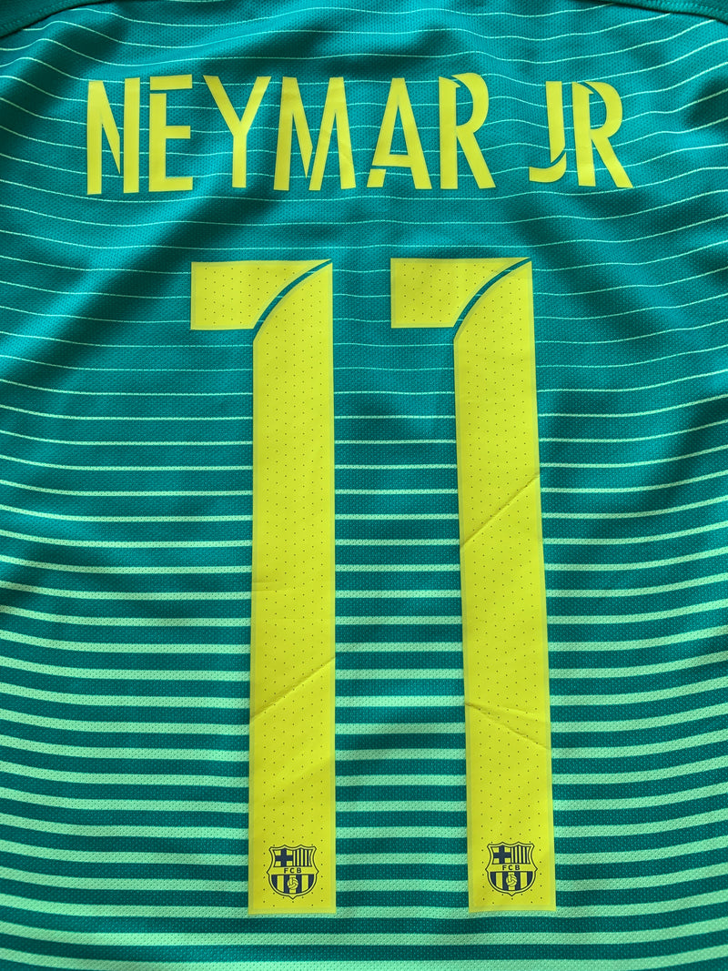 Chargez l'image dans la visionneuse de la galerie, Barcelone 2016-2017 THIRD 11 NEYMAR JR (L)
