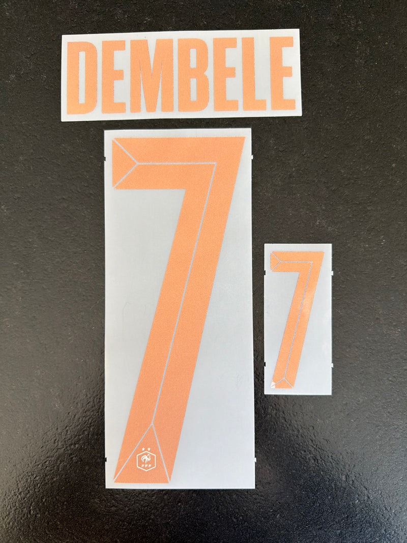 Chargez l'image dans la visionneuse de la galerie, Flocage nameset France AWAY 2026