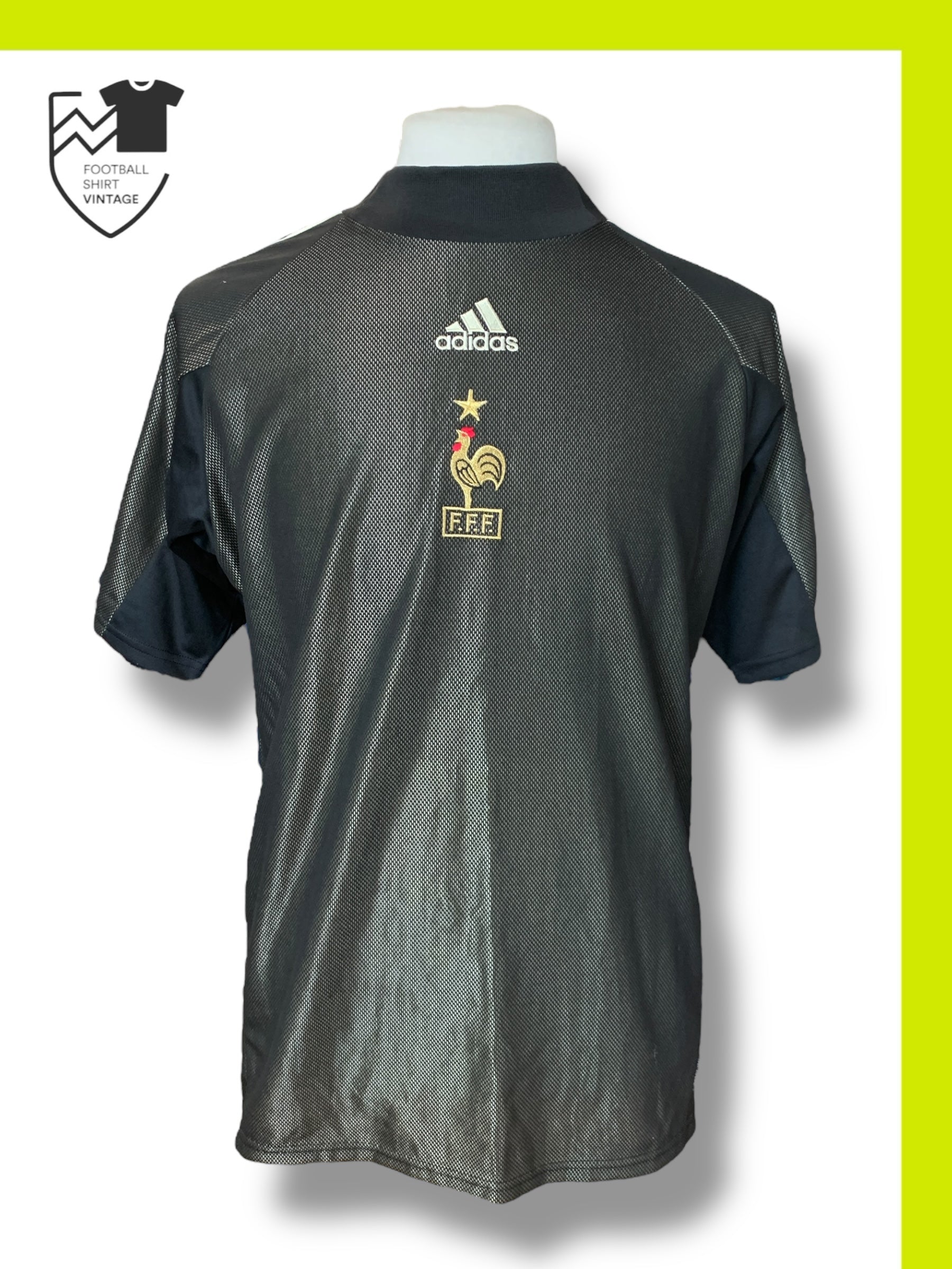 Barthez Maillot Noir Equipe De France Maillot Football Vintage