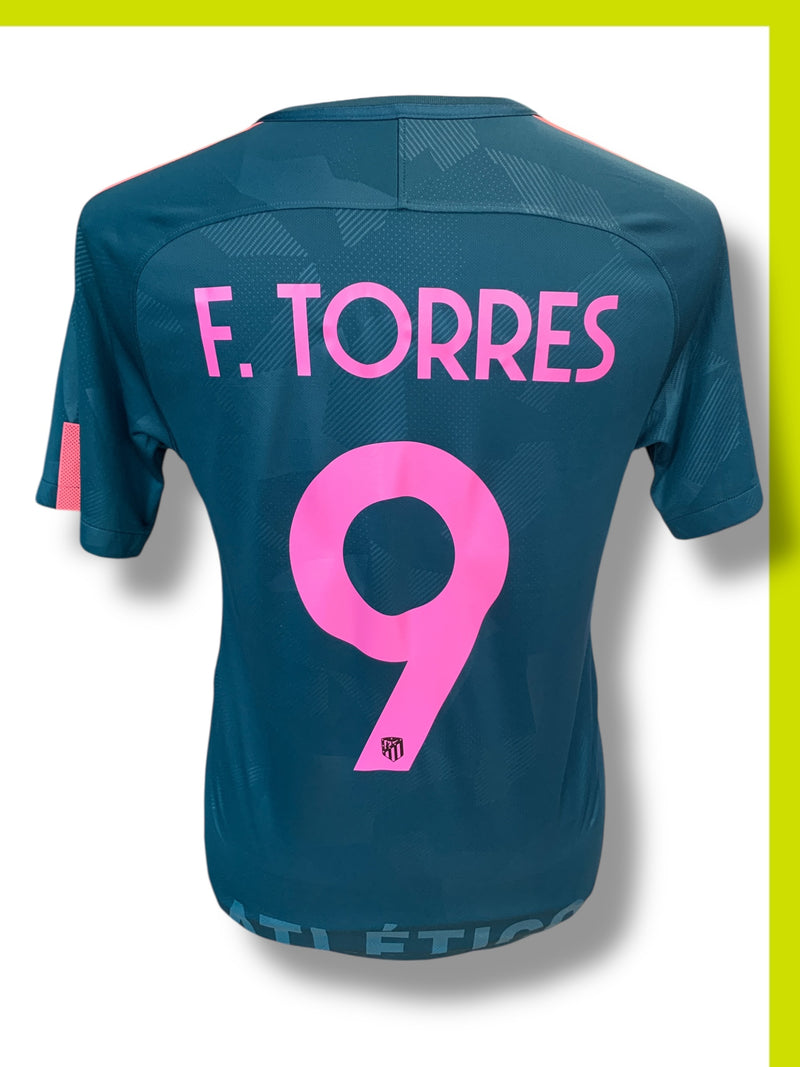 Chargez l'image dans la visionneuse de la galerie, Atletico Madrid 2017-2018 THIRD 9 TORRES