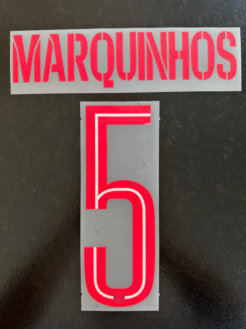 Chargez l'image dans la visionneuse de la galerie, Flocage nameset PSG UCL FOURTH 2025-2026