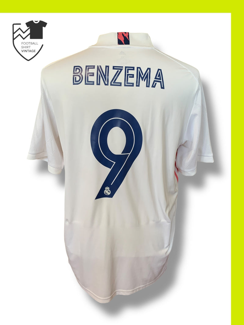 Chargez l'image dans la visionneuse de la galerie, Réal Madrid 2020-2021 HOME 9 BENZEMA