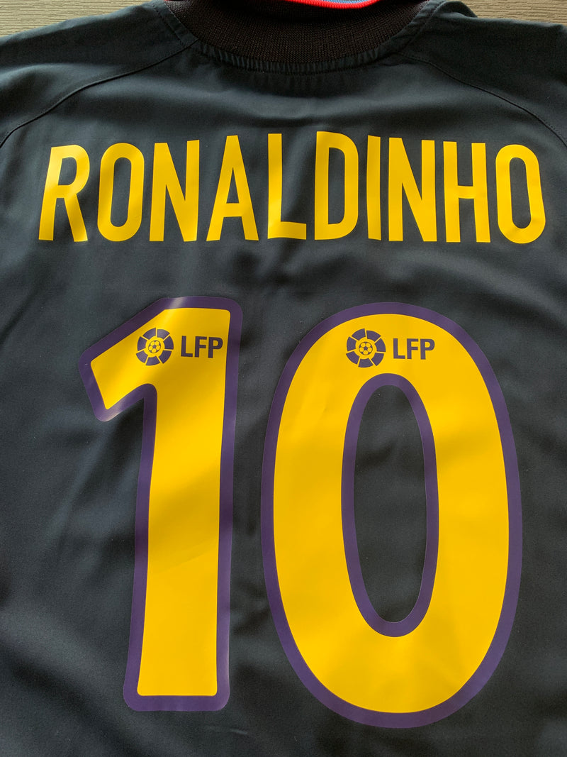 Chargez l'image dans la visionneuse de la galerie, Barcelone 2003-2004 THIRD 10 RONALDINHO
