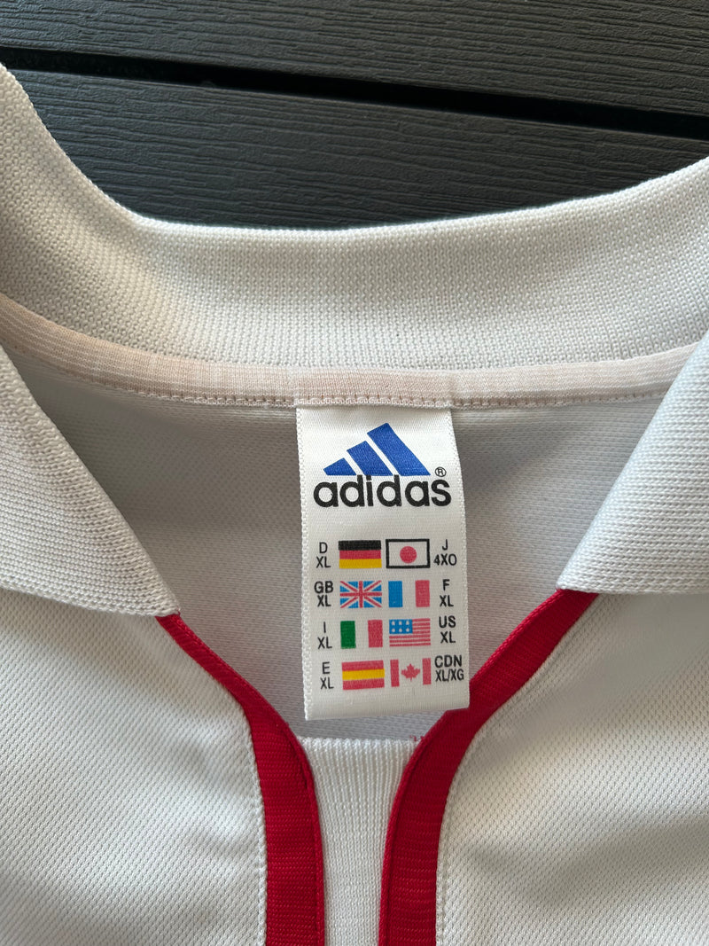 Chargez l'image dans la visionneuse de la galerie, Template Adidas Blanc à bandes rouges