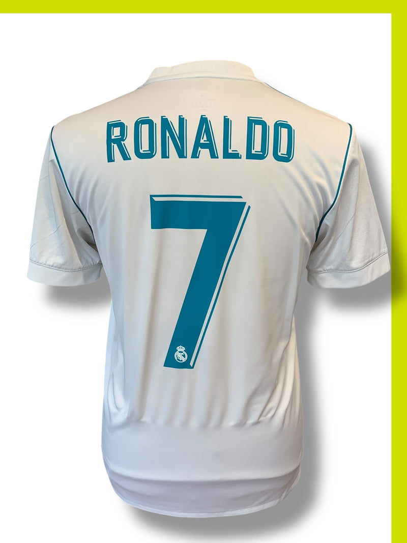 Chargez l'image dans la visionneuse de la galerie, Réal madrid 2017-2018 HOME 7 RONALDO