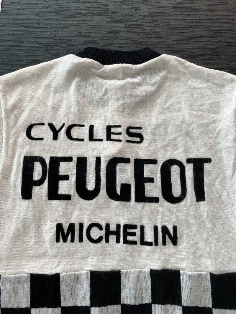 Chargez l'image dans la visionneuse de la galerie, Cyclisme Peugeot Michelin 1980s Blanc