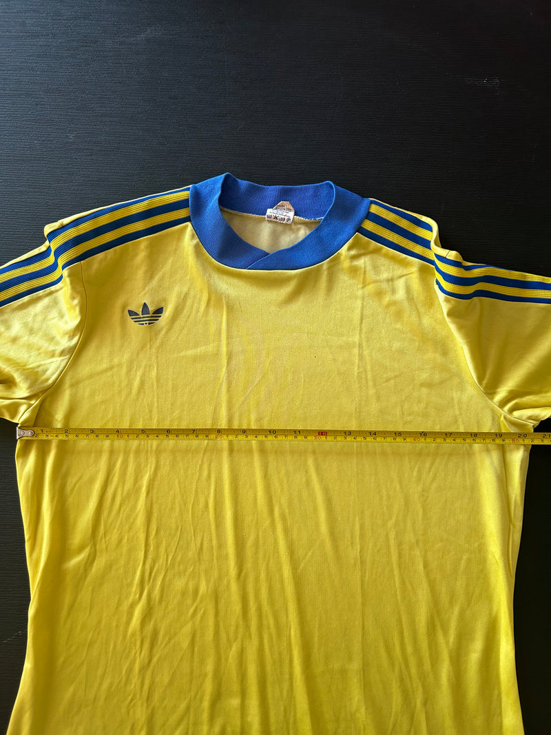 Chargez l'image dans la visionneuse de la galerie, Template Adidas Ventex Jaune à bandes bleues