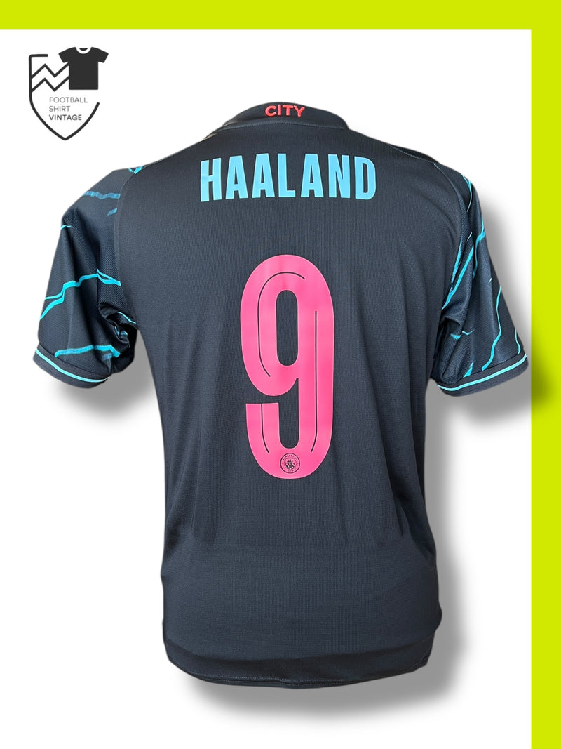 Chargez l'image dans la visionneuse de la galerie, Manchester City 2023-2024 THIRD 9 HAALAND