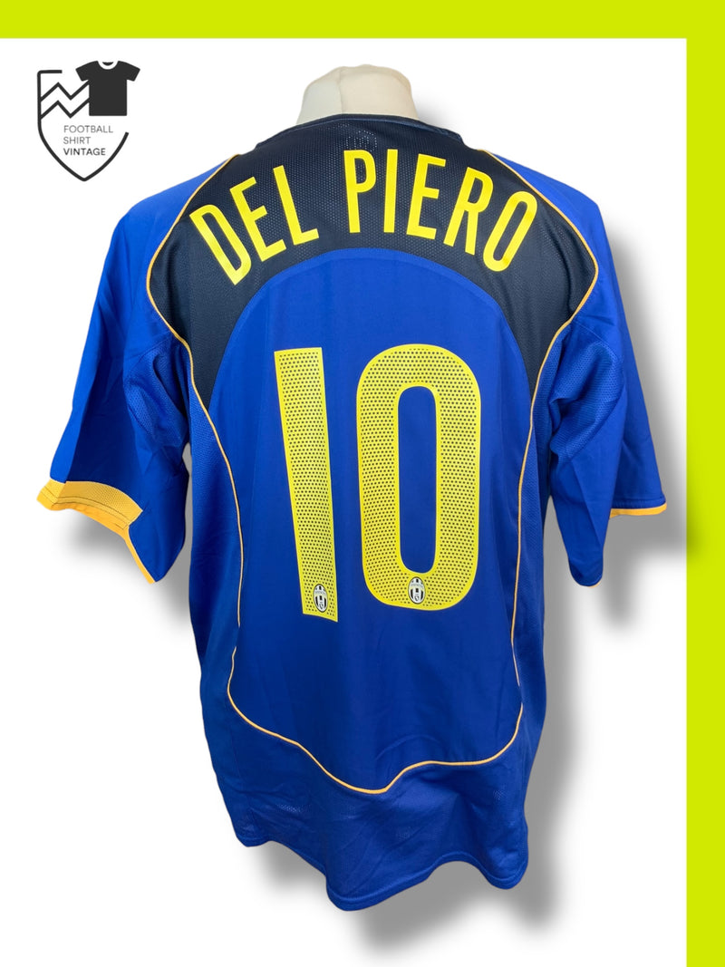 Chargez l'image dans la visionneuse de la galerie, Juventus 2004-2005 THIRD 10 DEL PIERO