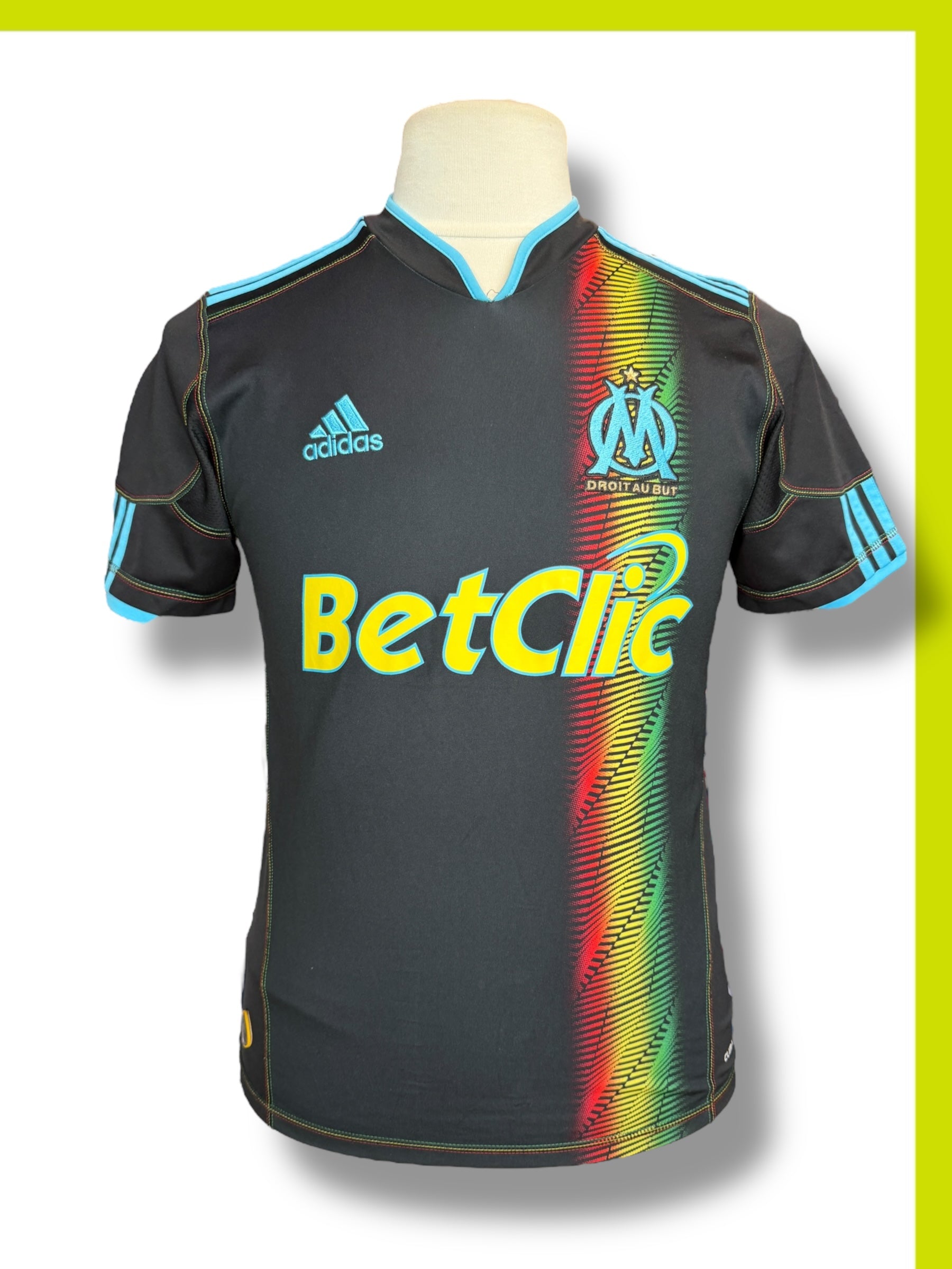 Maillot Foot Adidas Equipe De France Extérieur 2010-2011 – N°11 Gignac – Taille M