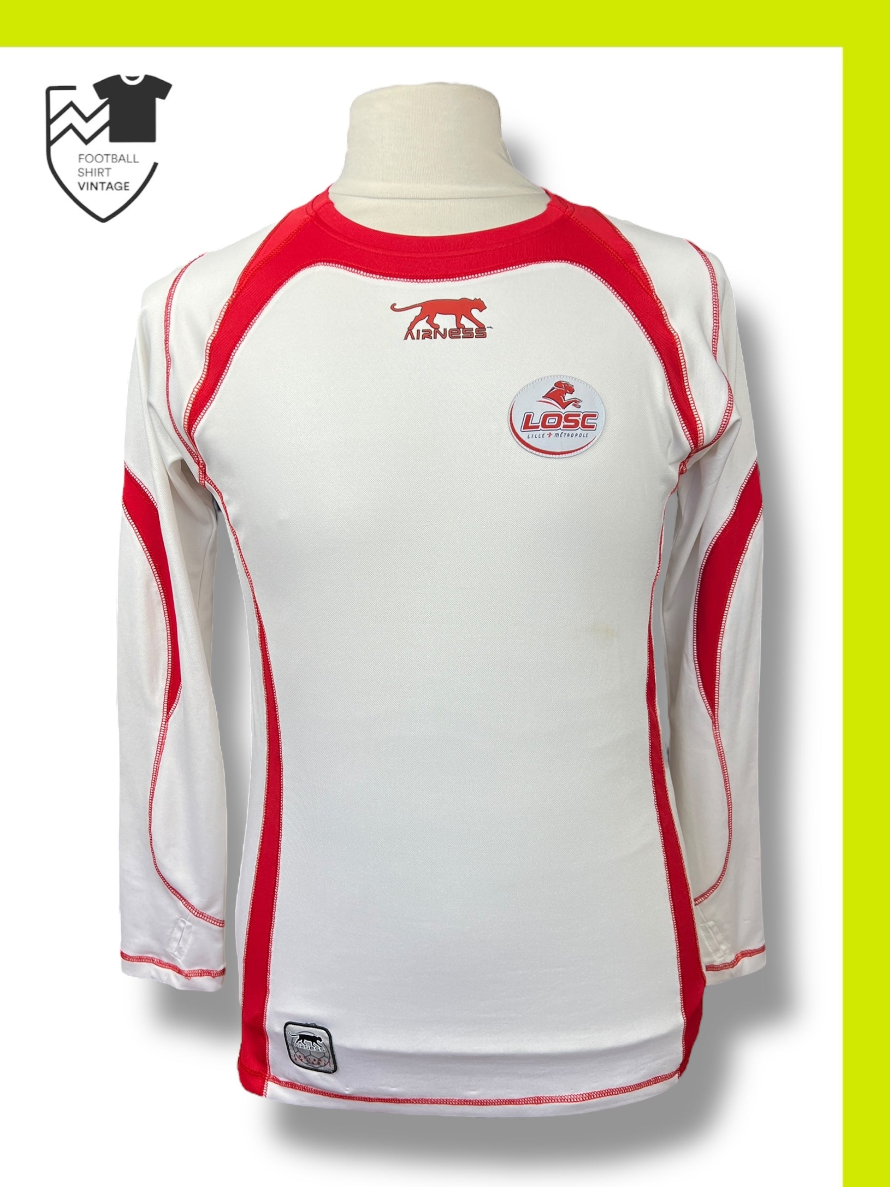 Maillot Football Vintage LOSC Lille 2007-2008 Extérieur – Makoun N°17
