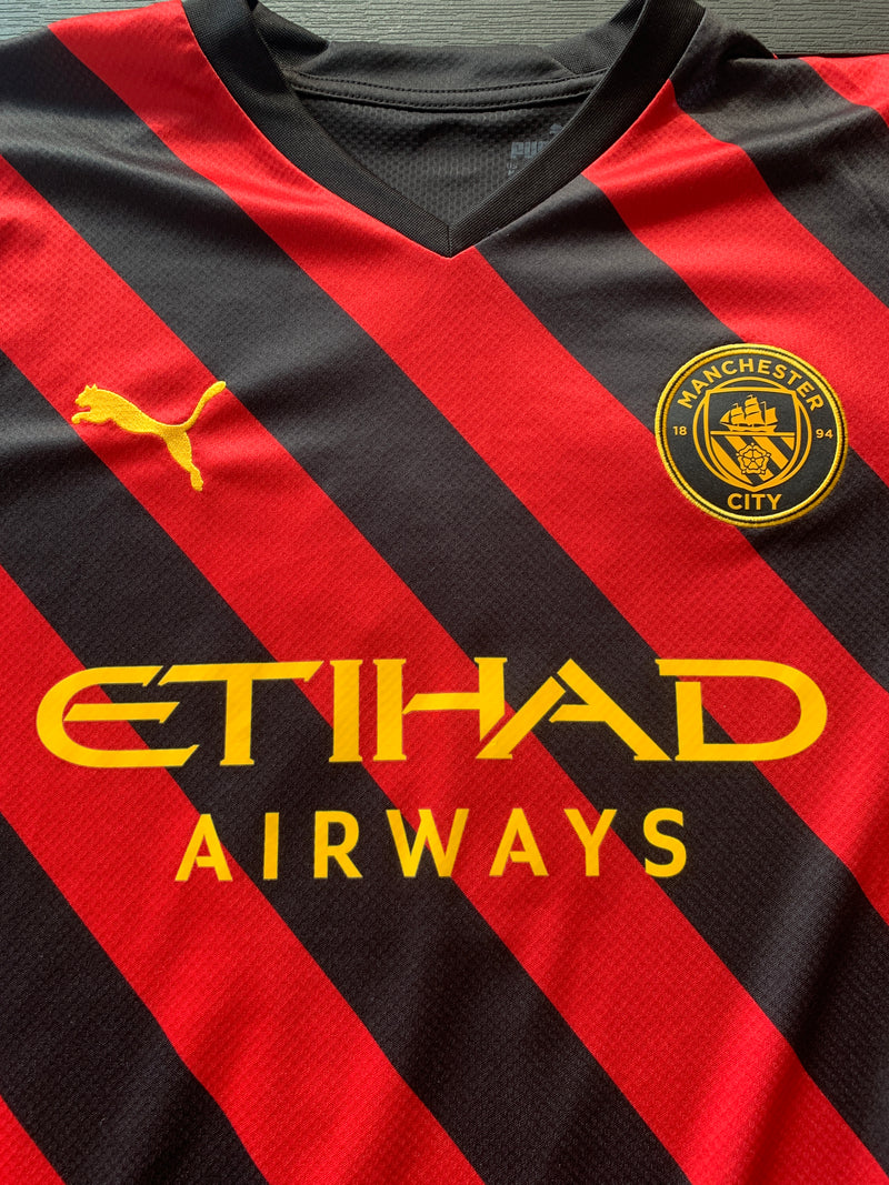 Chargez l'image dans la visionneuse de la galerie, Manchester City 2022-2023 AWAY 9 HAALAND