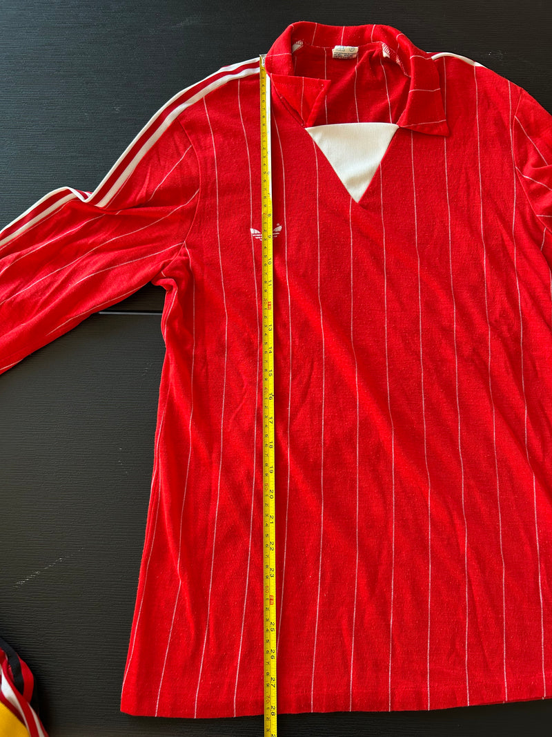 Chargez l'image dans la visionneuse de la galerie, Template Adidas Ventex rouge à rayures blanches