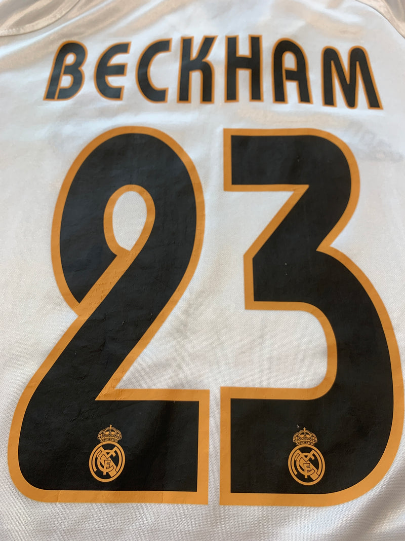 Chargez l'image dans la visionneuse de la galerie, Real Madrid 2004-2005 HOME 23 BECKHAM