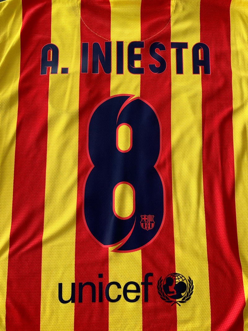 Chargez l'image dans la visionneuse de la galerie, Barcelone 2014-2015 FOURTH 8 A.INIESTA