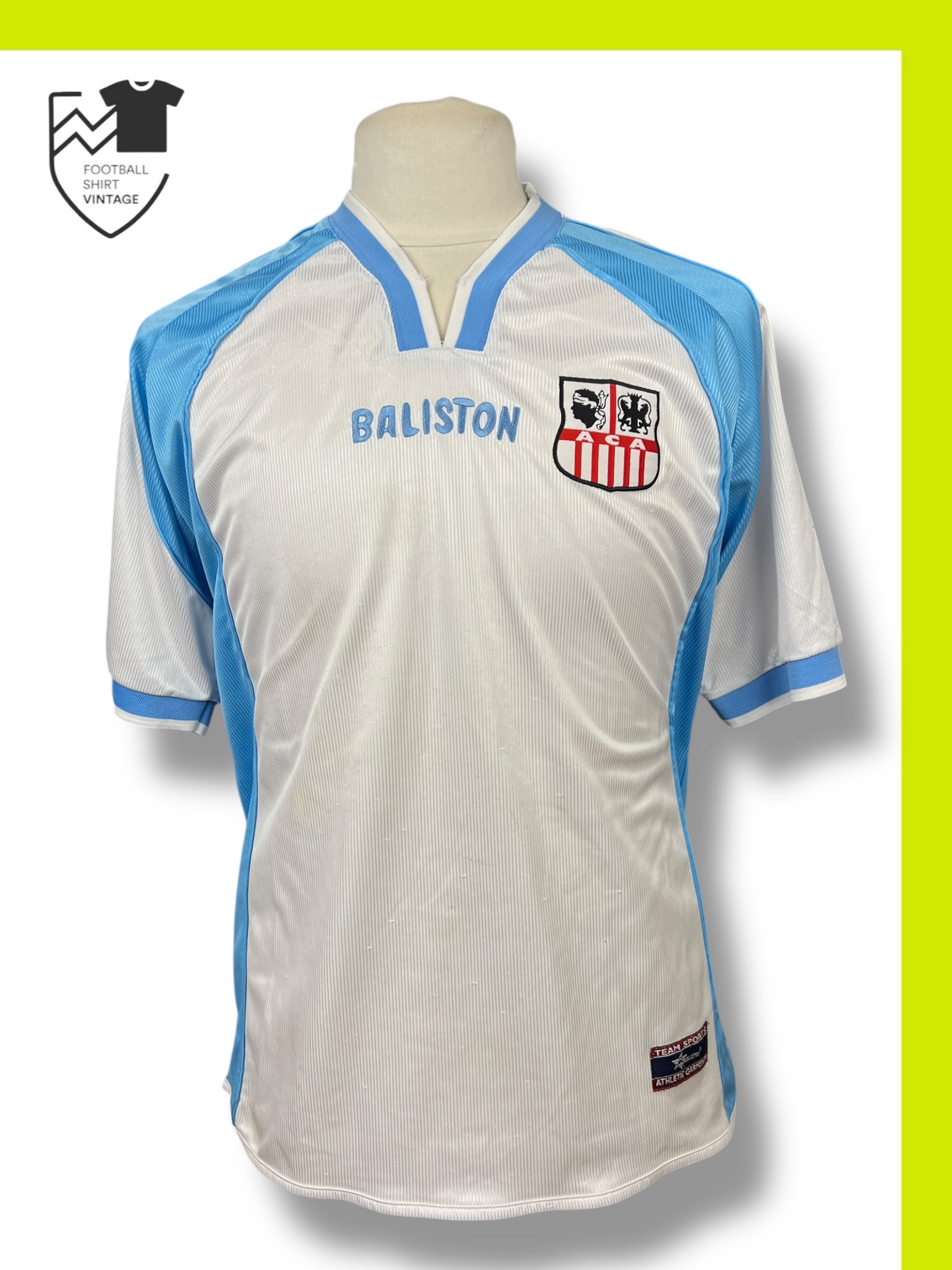 Maillot Adidas Football AC Ajaccio Home Rétro 2017/18 - S | LineUp. Vintage Football Store Maillot Adidas Football AC Ajaccio Home Rétro 2017/18 - S | LineUp. Vintage Football Store