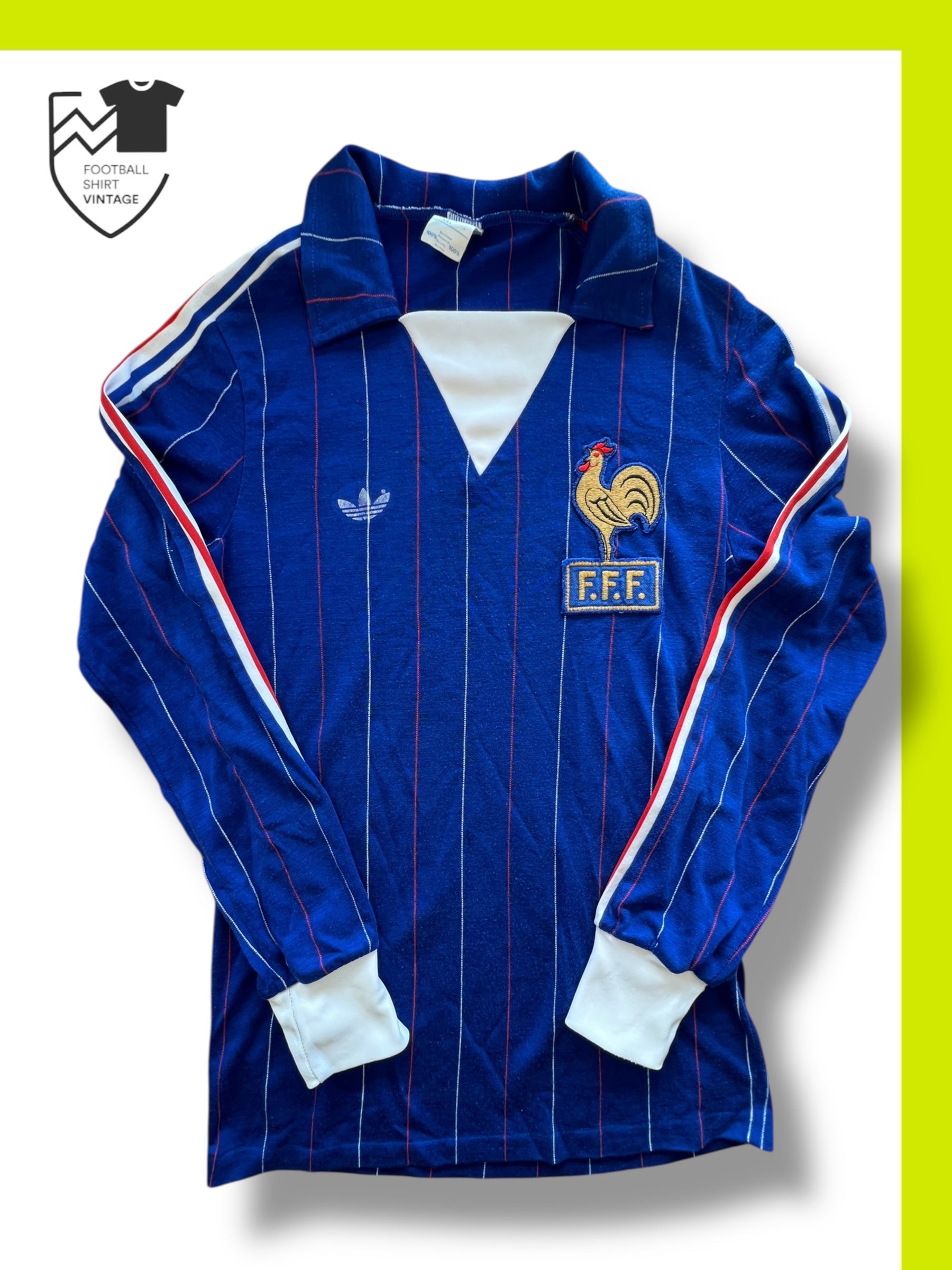 maillot football vintage France 1996 HOME - Football Shirt Vintage