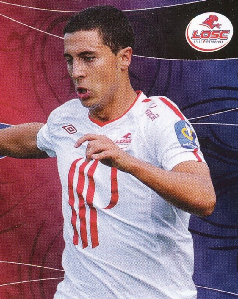 Chargez l'image dans la visionneuse de la galerie, Flocage Nameset Lille 2010-2011 AWAY 26 HAZARD