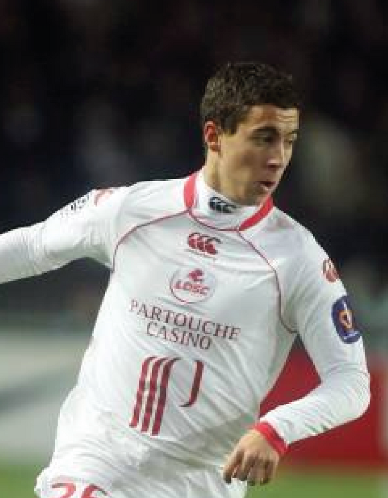 Chargez l'image dans la visionneuse de la galerie, Flocage Nameset Lille 2008-2009-2010 AWAY 26 HAZARD