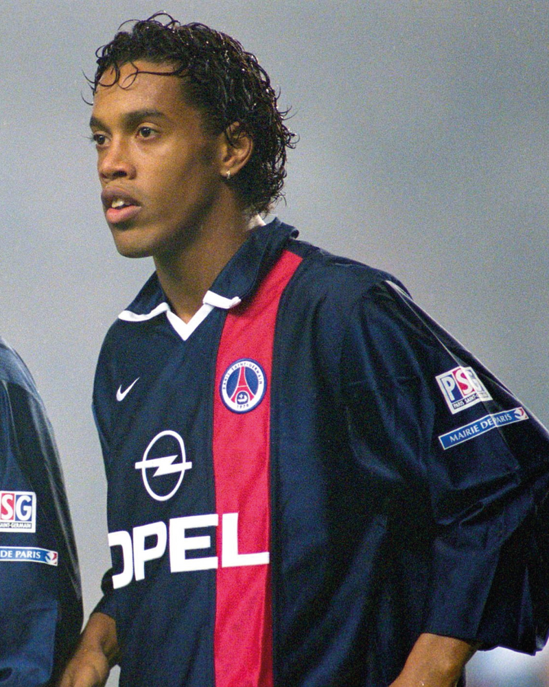 Chargez l'image dans la visionneuse de la galerie, Flocage Nameset Paris 2001-2002 HOME 21 RONALDINHO