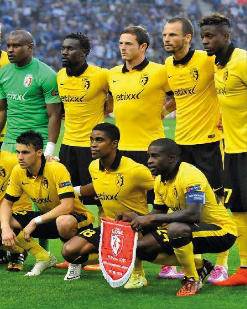 Chargez l'image dans la visionneuse de la galerie, Flocage Nameset Lille 2014-2015 AWAY 26 ROUX