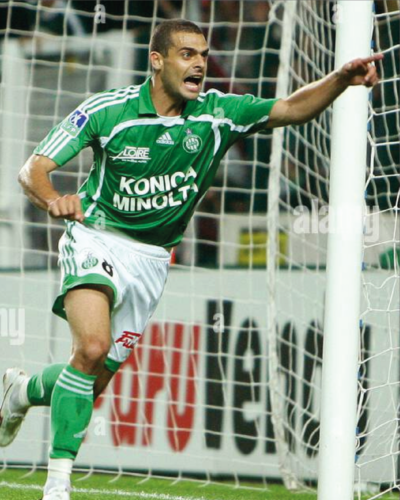 Chargez l'image dans la visionneuse de la galerie, Flocage Nameset Saint-Etienne 2006-2007 HOME 8 ILAN