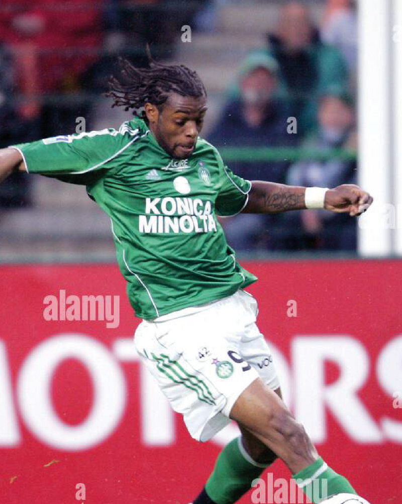 Chargez l'image dans la visionneuse de la galerie, Flocage Nameset Saint-Etienne 2005-2006 HOME 9 PIQUIONNE