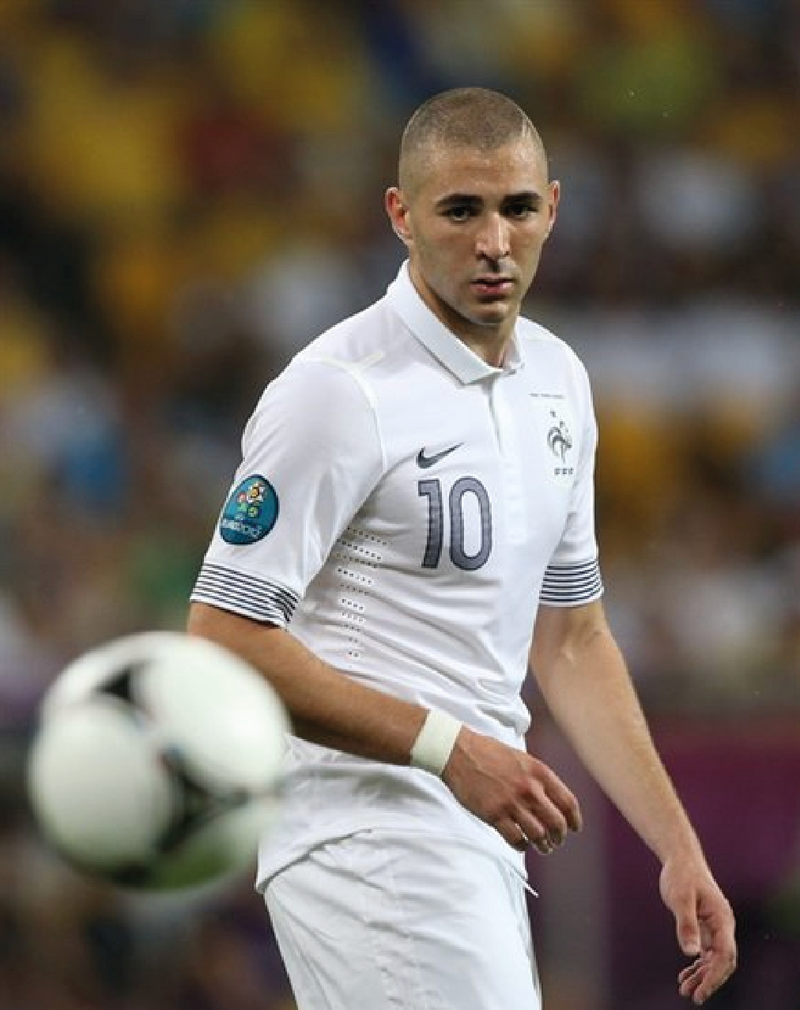 Chargez l'image dans la visionneuse de la galerie, Flocage Nameset France 2012 AWAY 10 BENZEMA