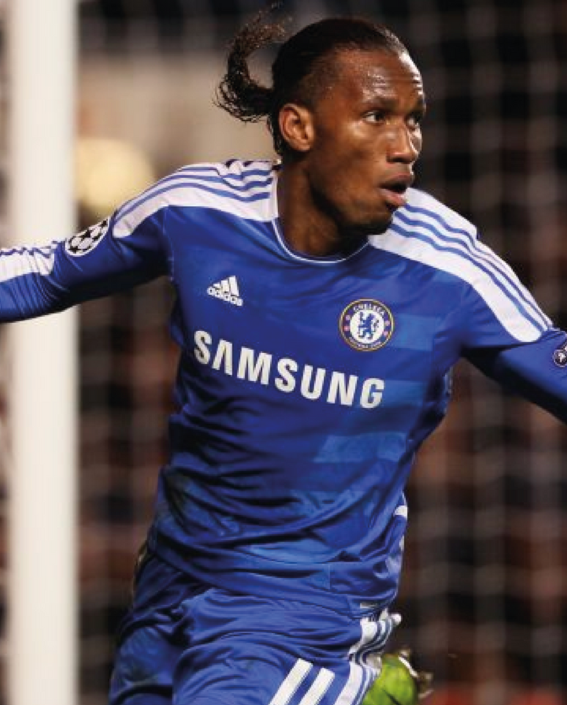 Chargez l'image dans la visionneuse de la galerie, Flocage Nameset Chelsea 2011-2012 HOME 11 DROGBA