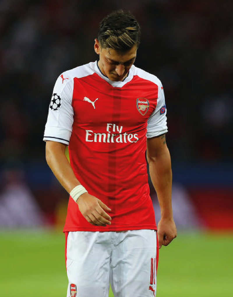 Chargez l'image dans la visionneuse de la galerie, Flocage Nameset Arsenal 2016-2017 HOME 11 ÖZIL