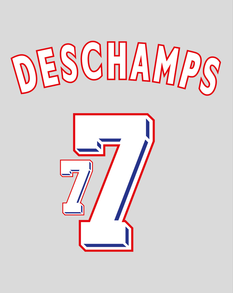 Chargez l'image dans la visionneuse de la galerie, Nameset flocage France 1998 HOME Deschamps #7