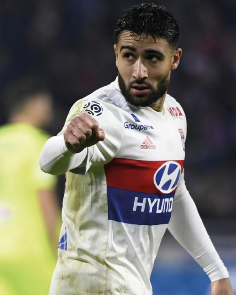 Chargez l'image dans la visionneuse de la galerie, Nameset flocage Lyon 2017-2018 HOME Fekir #18