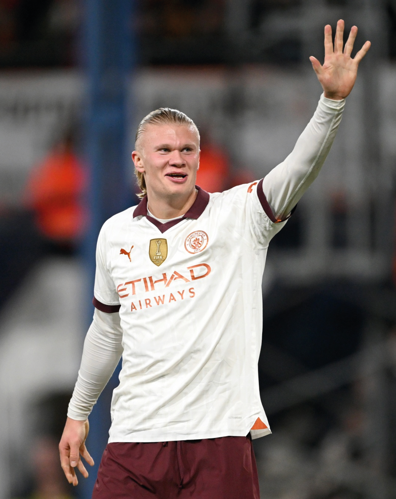 Chargez l'image dans la visionneuse de la galerie, Nameset flocage Manchester City 2023-2024 AWAY Haaland #9