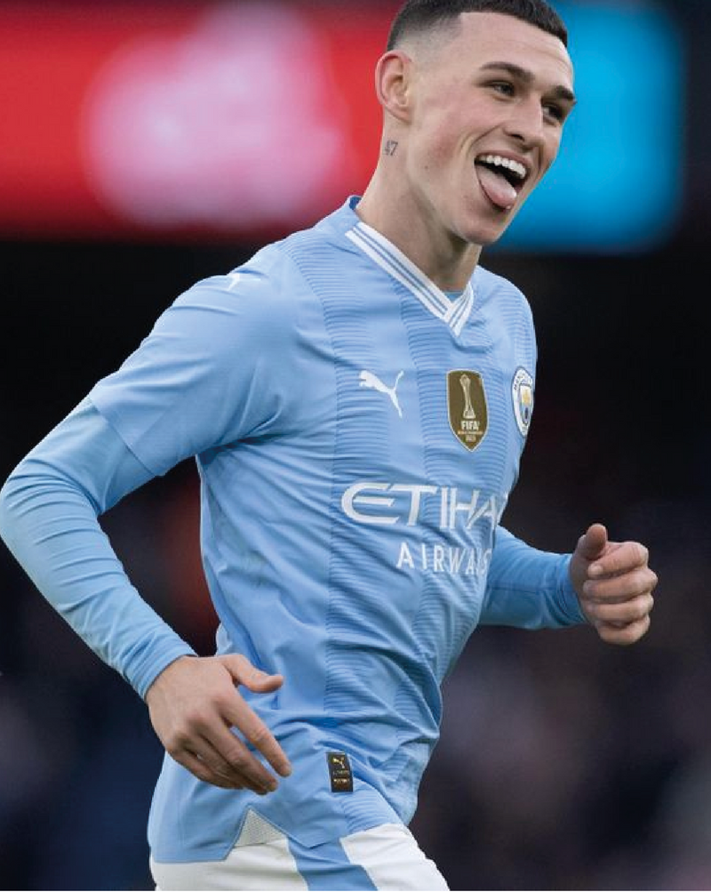 Chargez l'image dans la visionneuse de la galerie, Nameset flocage Manchester City 2023-2024 HOME Foden #47