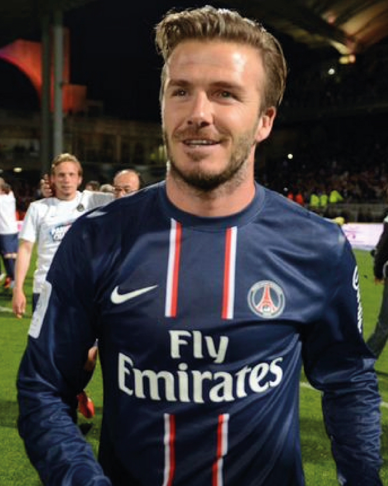 Chargez l'image dans la visionneuse de la galerie, Nameset flocage Paris 2012-2013-2014 HOME #32 Beckham