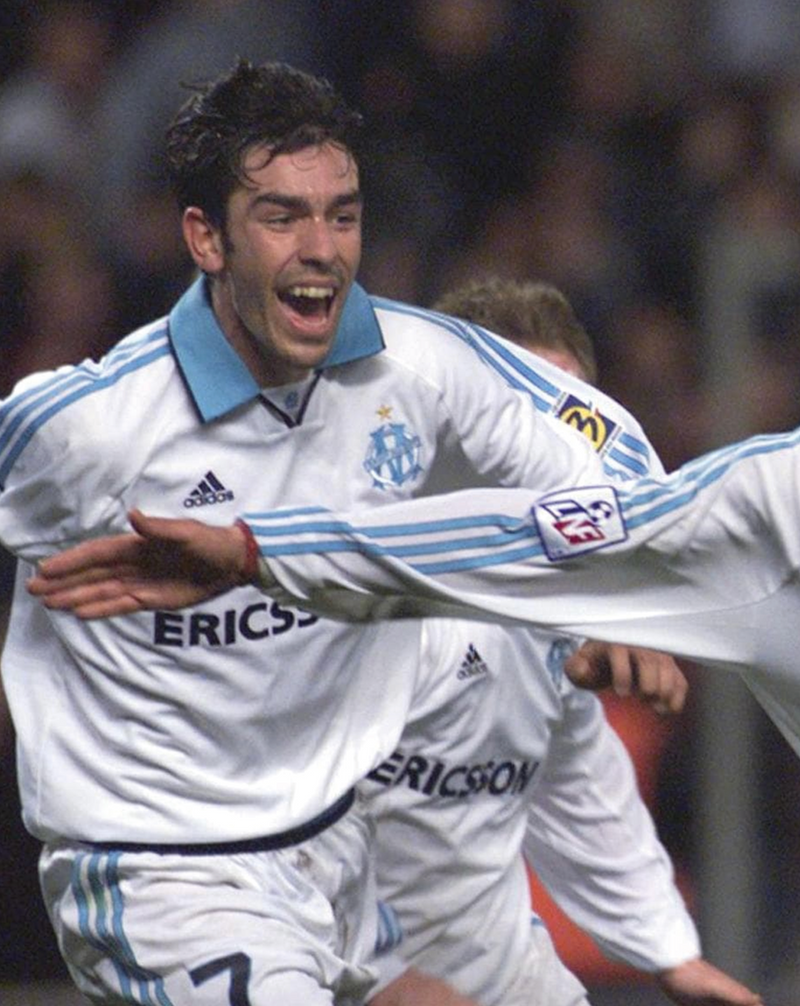 Chargez l'image dans la visionneuse de la galerie, Nameset flocage Marseille 1999-2000 HOME #7 Pires