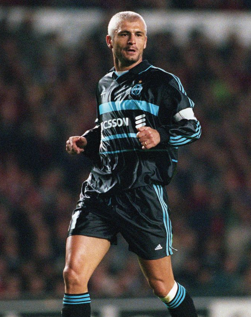 Chargez l'image dans la visionneuse de la galerie, Nameset flocage Marseille 1999-2000 THIRD #11 Ravanelli