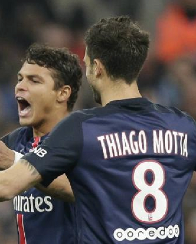 Chargez l'image dans la visionneuse de la galerie, Flocage Nameset Paris 2015-2016 HOME 8 THIAGO MOTTA