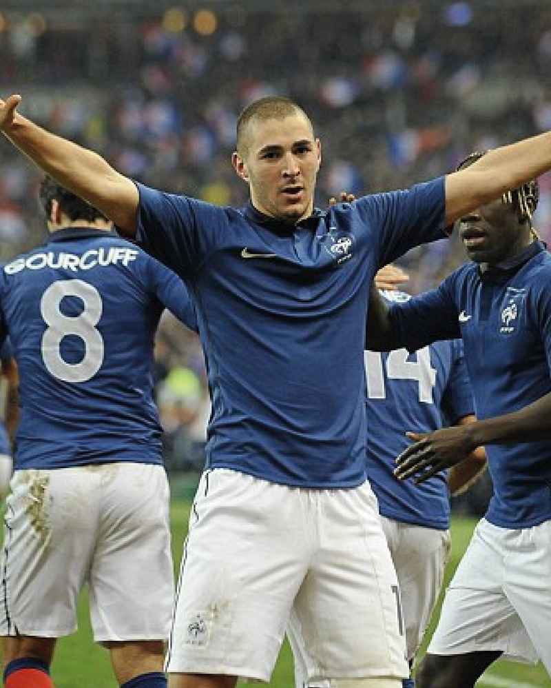 Chargez l'image dans la visionneuse de la galerie, Flocage Nameset France 2011 HOME 10 BENZEMA