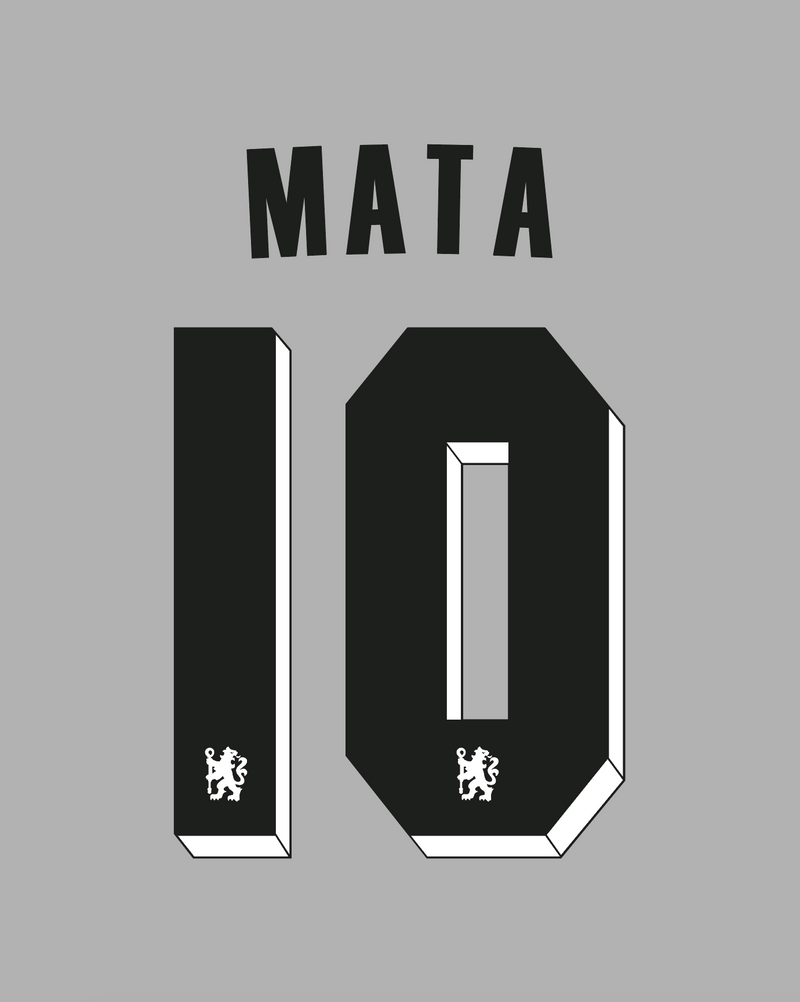 Chargez l'image dans la visionneuse de la galerie, Flocage Nameset Chelsea 2011-2012 THIRD 10 MATA