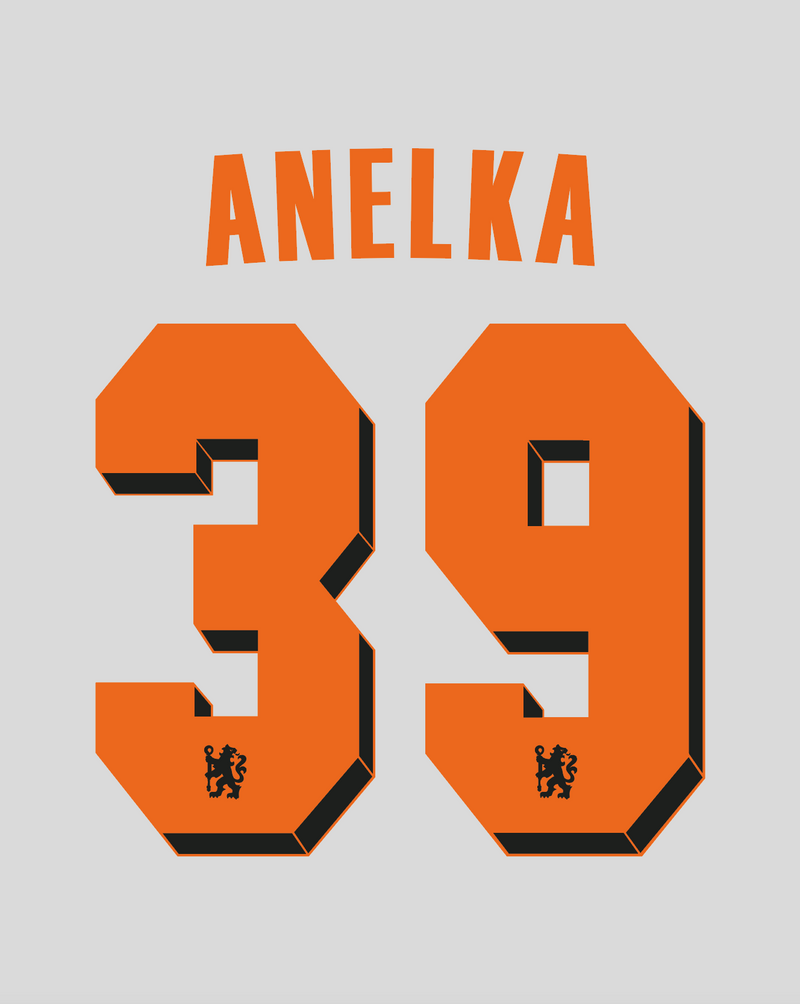 Chargez l'image dans la visionneuse de la galerie, Flocage Nameset Chelsea 2010-2011 AWAY 39 ANELKA