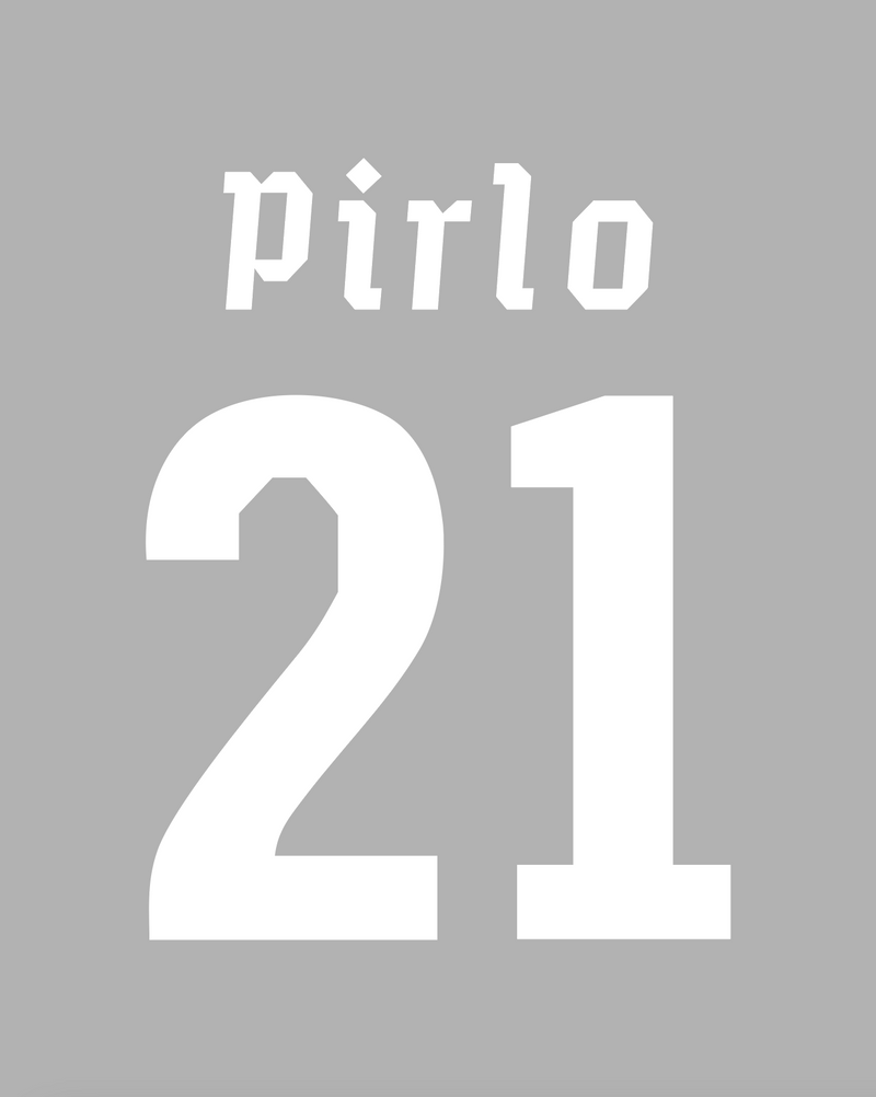 Chargez l'image dans la visionneuse de la galerie, Flocage Nameset Italie 2010 HOME 21 PIRLO