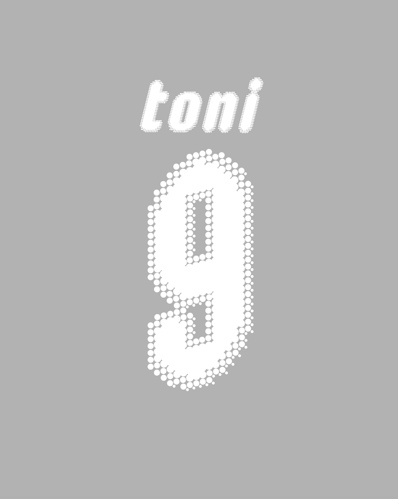 Chargez l'image dans la visionneuse de la galerie, Flocage Nameset Italie 2008 HOME 9 TONI