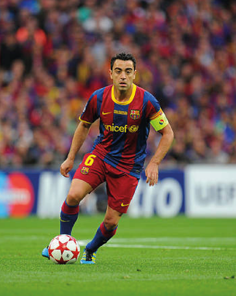 Chargez l'image dans la visionneuse de la galerie, Flocage Nameset Barcelone 2010-2011 HOME 6 XAVI