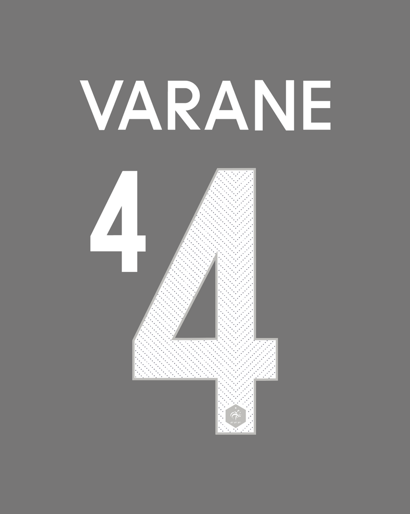 Chargez l'image dans la visionneuse de la galerie, Flocage Nameset France 2014 HOME 4 VARANE